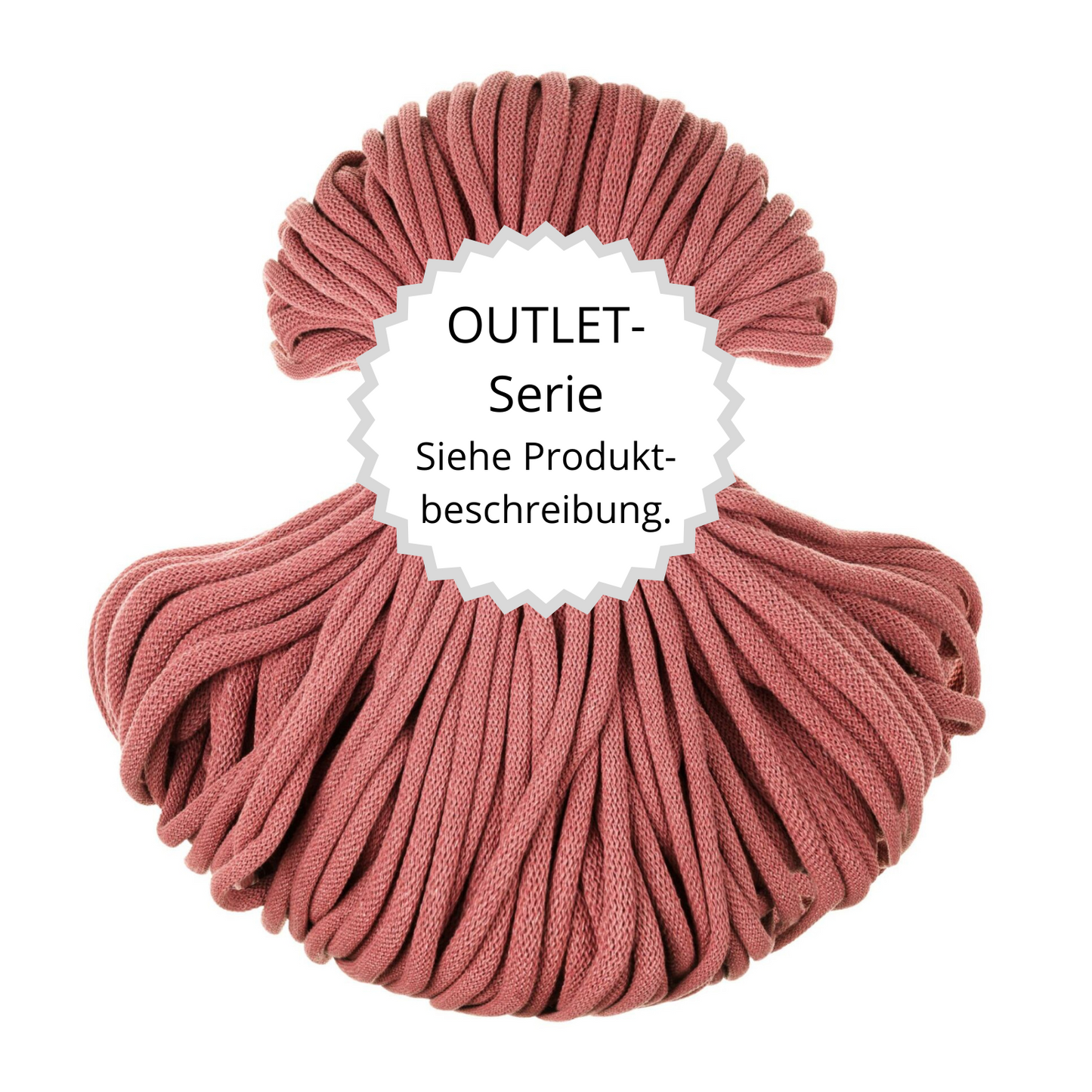 OUTLET Flechtkordel Peony Ø 9 mm