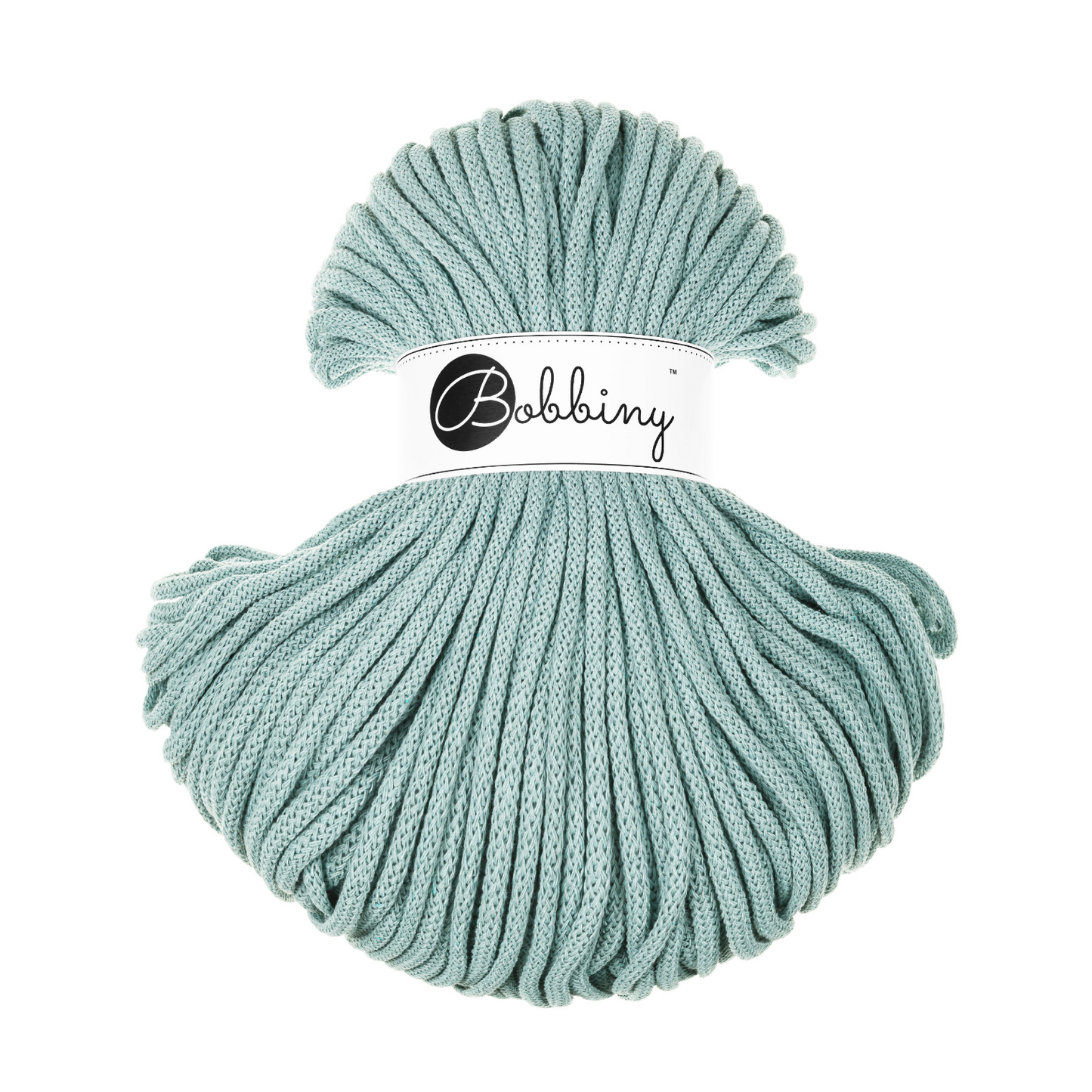 Bobbiny Flechtkordel Duck Egg Blue Ø 5 mm