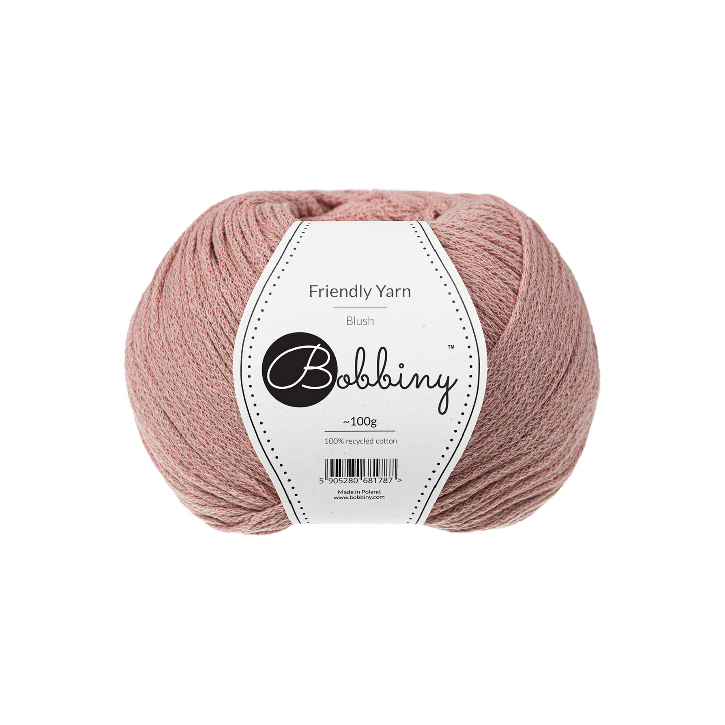 Bobbiny Garn "Friendly Yarn" - Blush - 200m (100g)