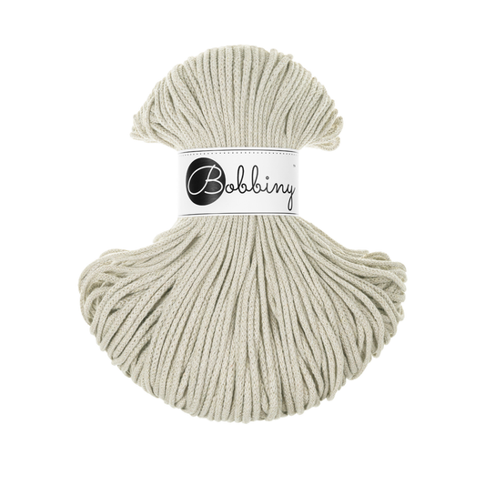 Bobbiny Flechtkordel Pale Olive Ø 3 mm