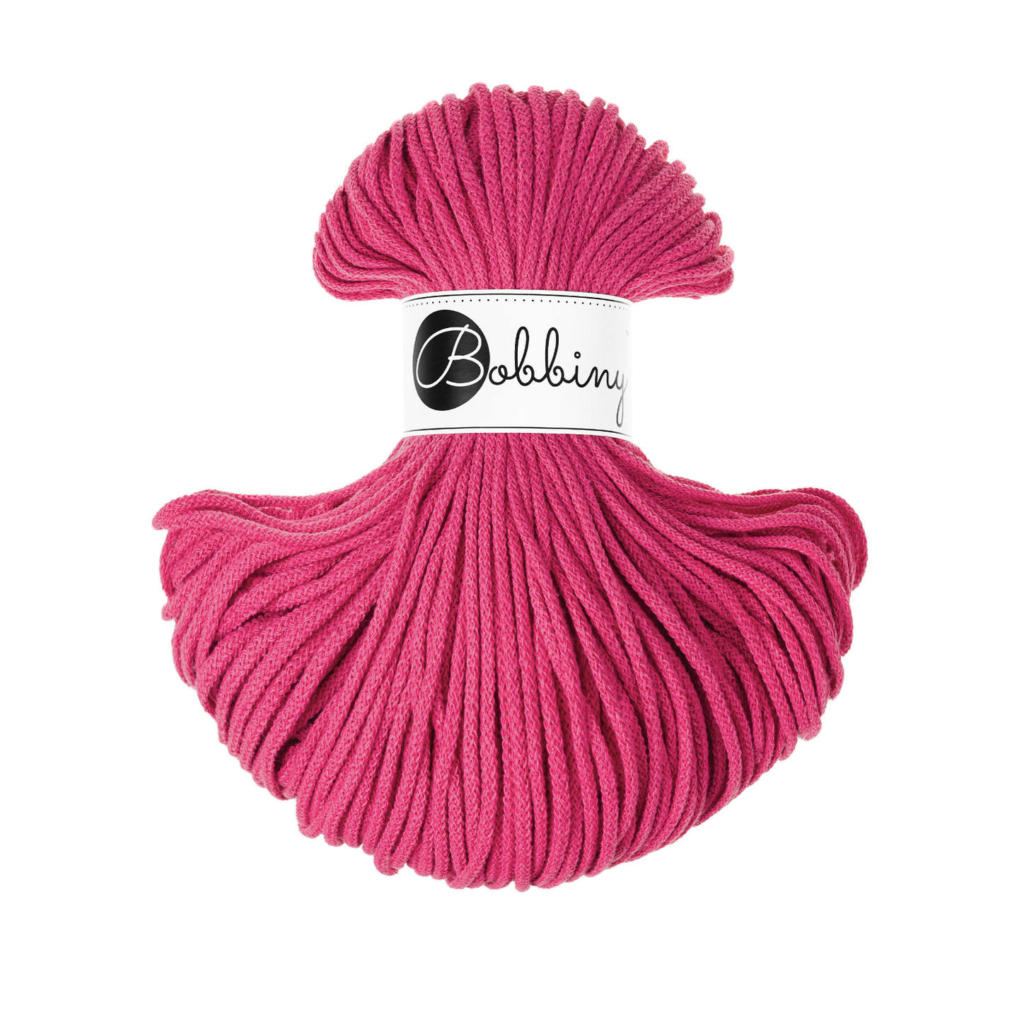 Bobbiny Flechtkordel Dopamine Pink Ø 3 mm