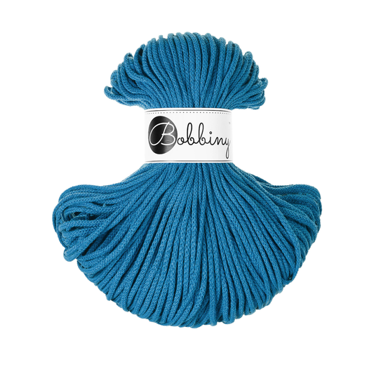 Bobbiny Flechtkordel Dopamine Blue Ø 3 mm