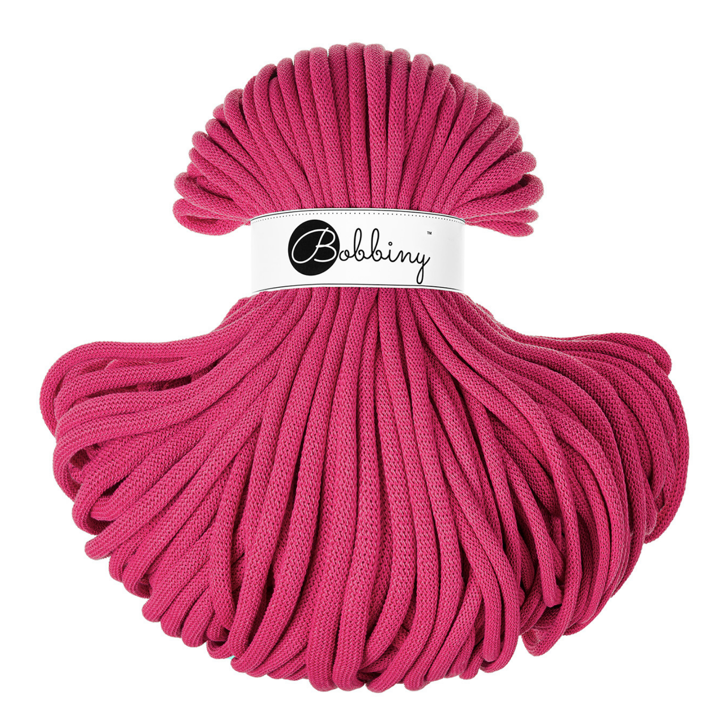 Bobbiny Flechtkordel Dopamine Pink Ø 9 mm