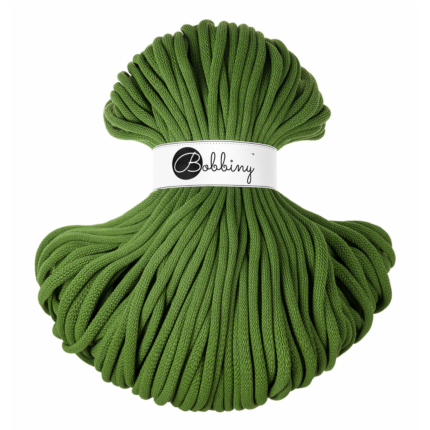 Bobbiny Flechtkordel Moss Green Ø 9 mm