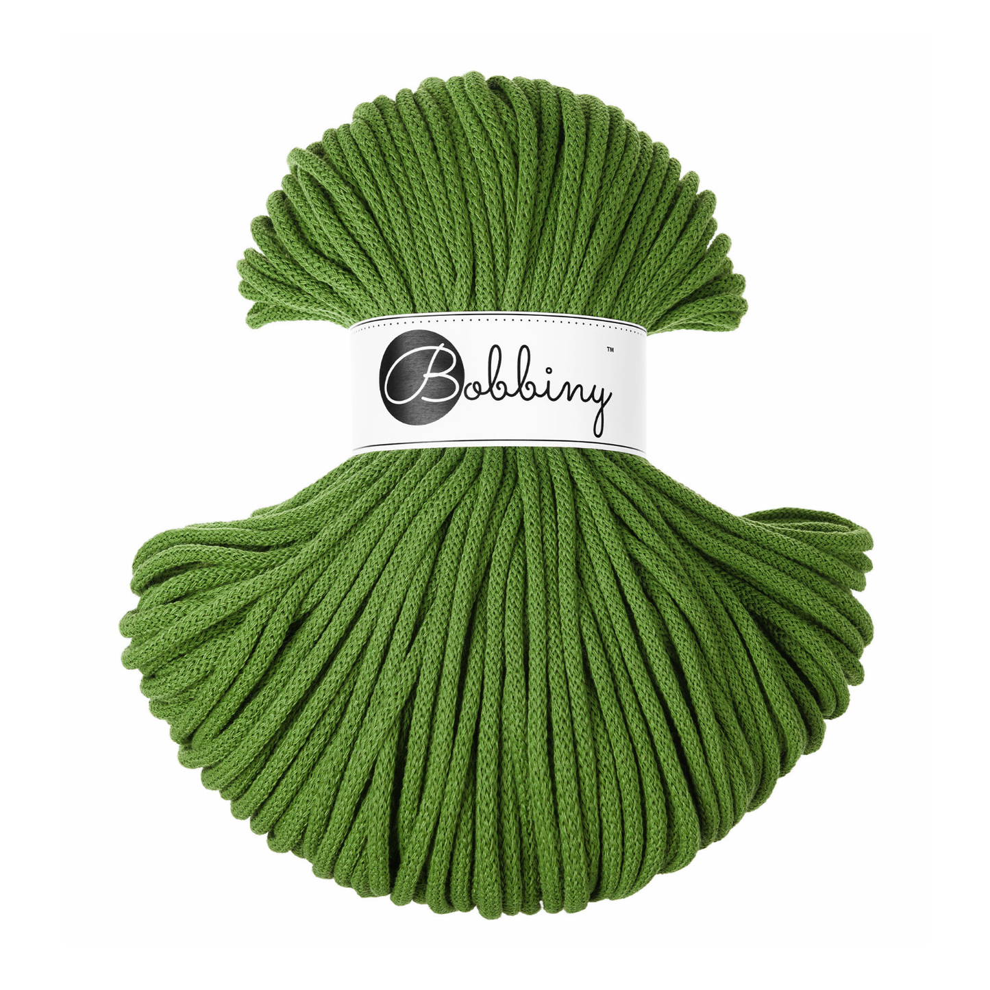 Bobbiny Flechtkordel Moss Green Ø 5 mm