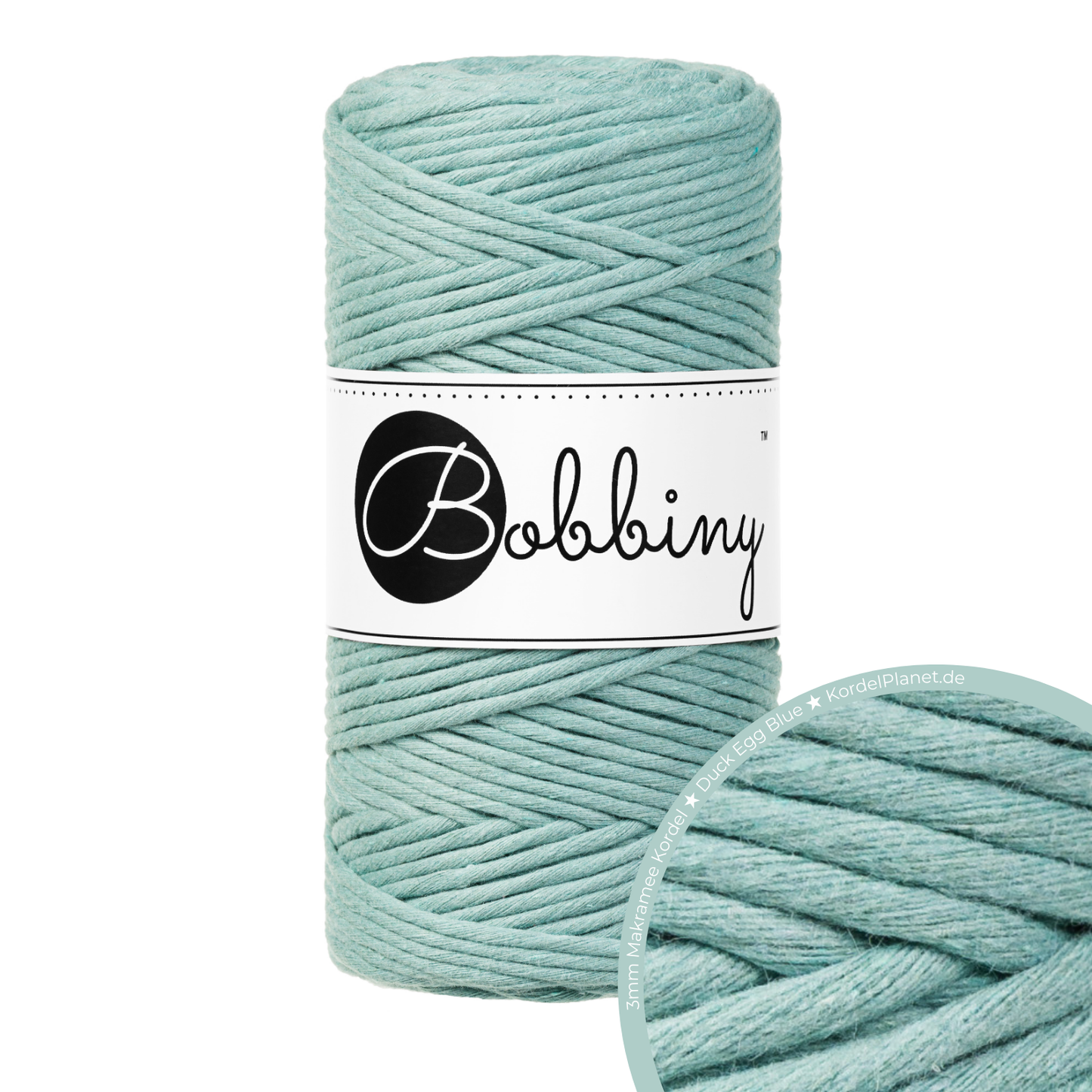 Bobbiny Makramee-Kordeln Ø 3 mm 100m