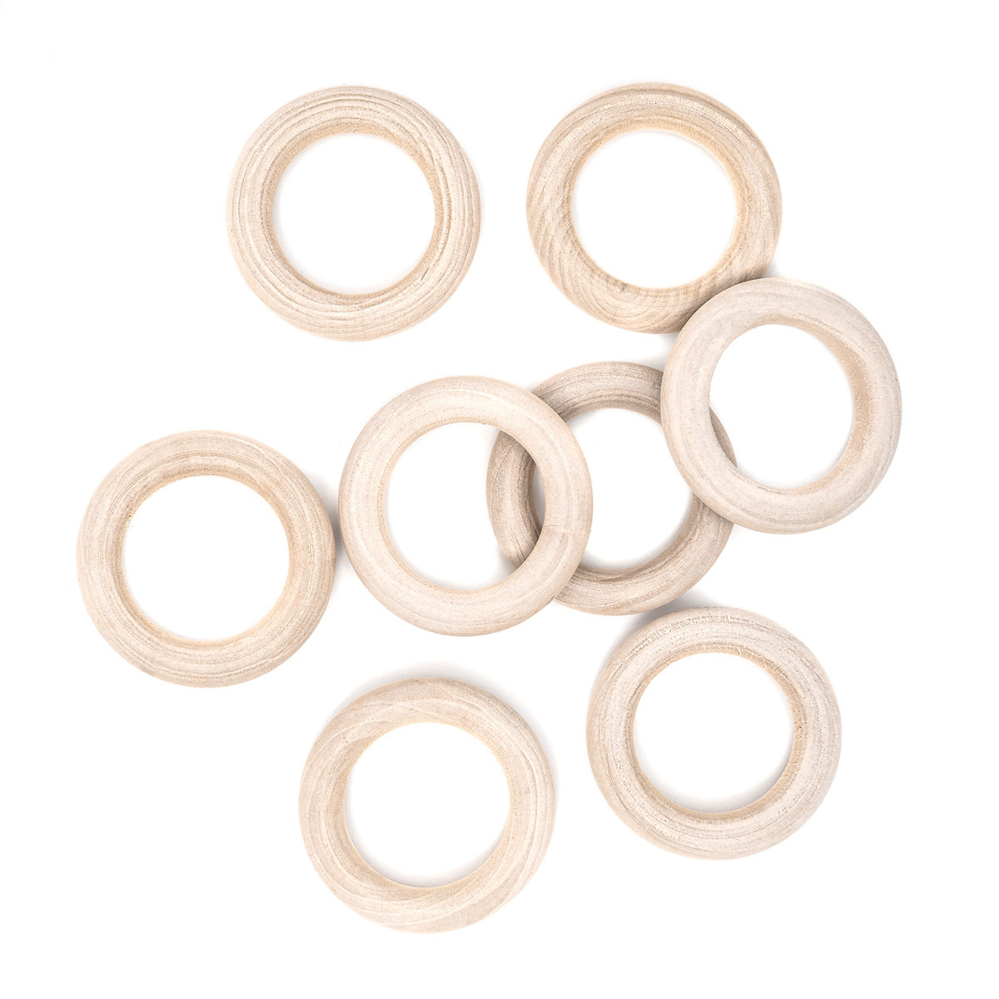 Holzring für Makramee Ø 45 mm - Naturring für Traumfänger & DIY