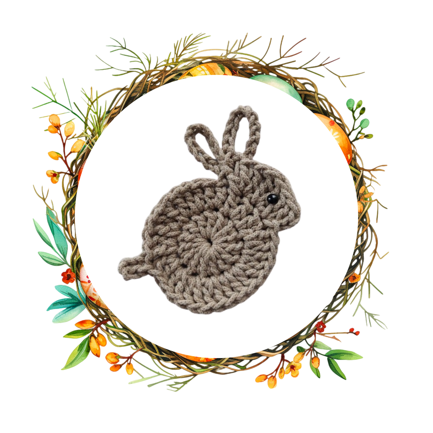 Häkelanleitung Osterhase – PDF Muster für niedliche Frühlingsdeko