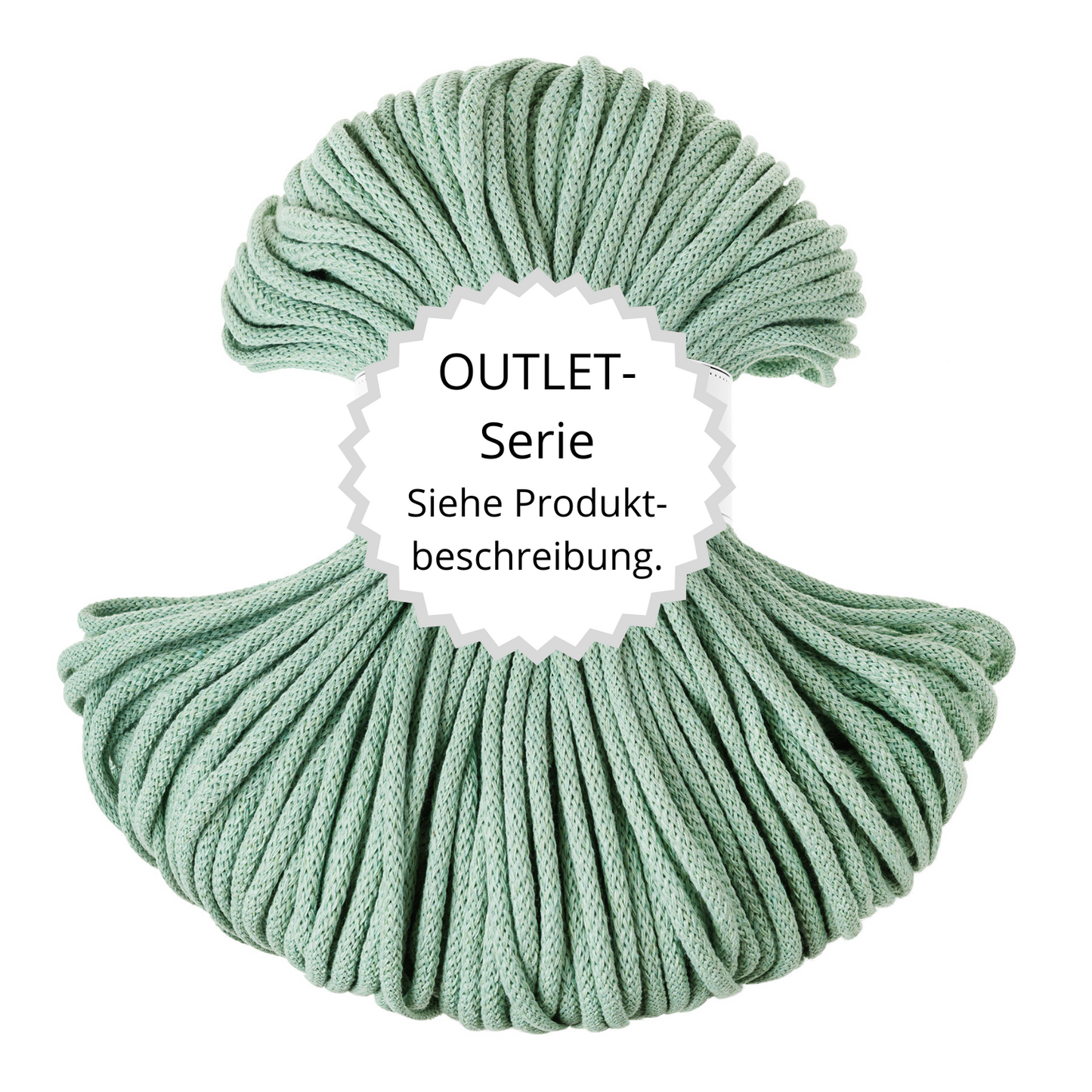 OUTLET Flechtkordel Aloe Ø 5 mm