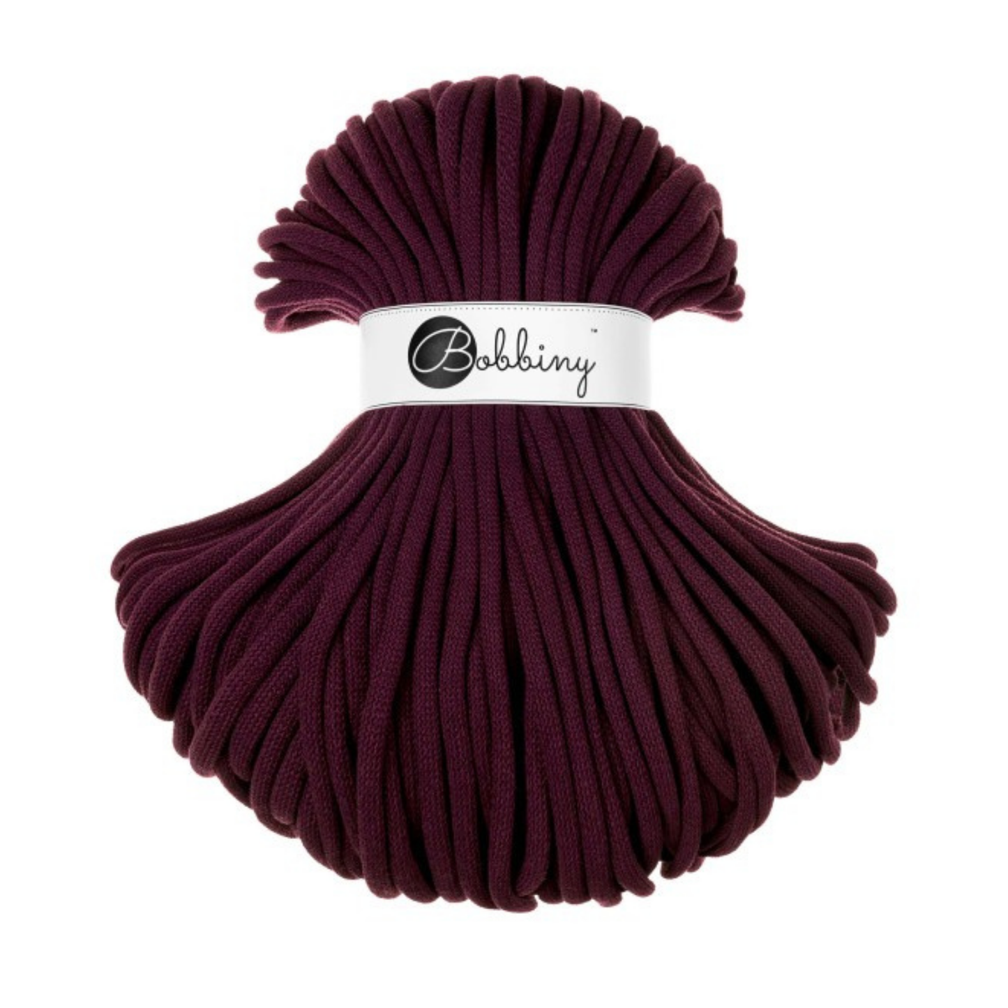 Bobbiny Flechtkordel Burgundy Ø 9 mm