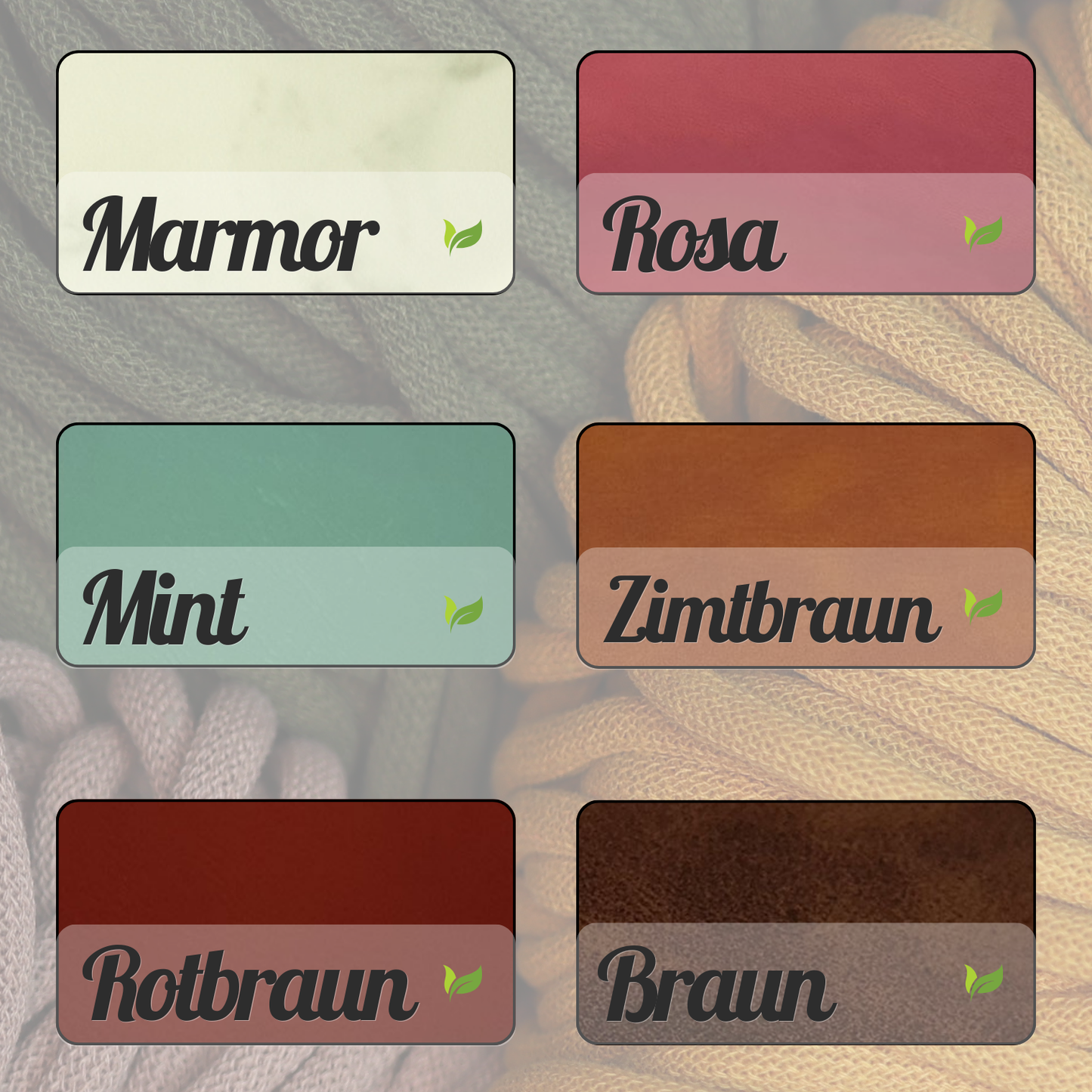 STARTER PACK (6 Stück) 90x15 mm- Personalisierte Labels mit Schrauben. Chicago-Screws. Kunstleder - 90x15 mm