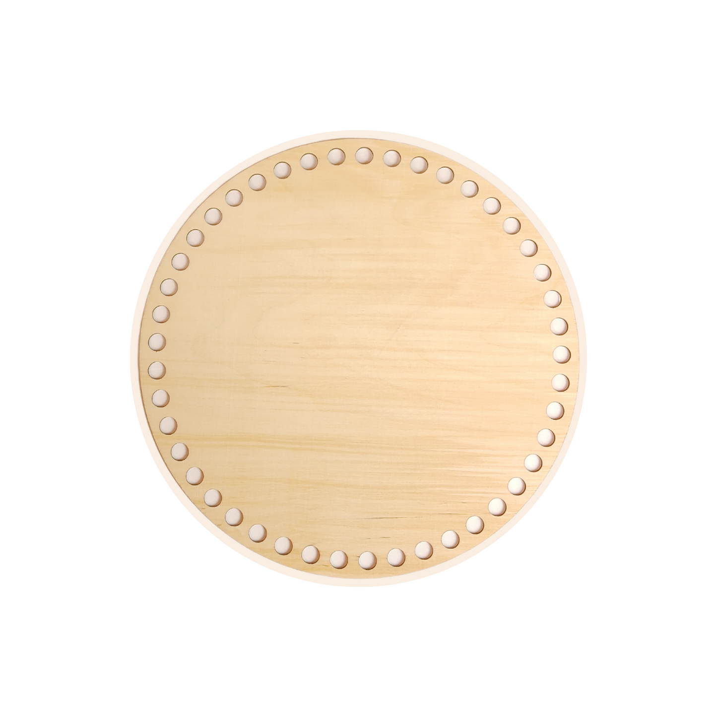 Korbboden für Häkelkörbchen rund Ø 25 cm