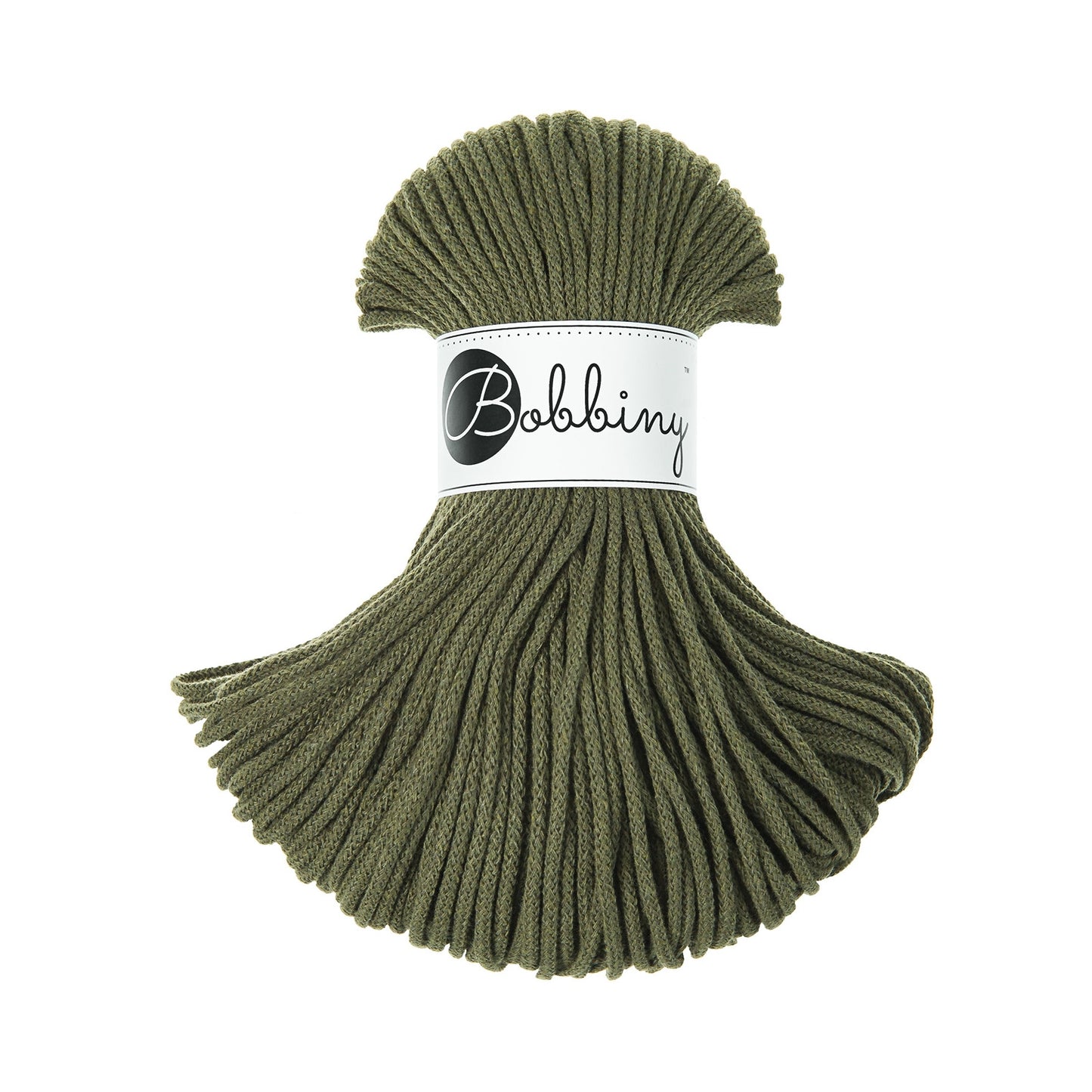 Bobbiny Flechtkordel Avocado Ø 3 mm