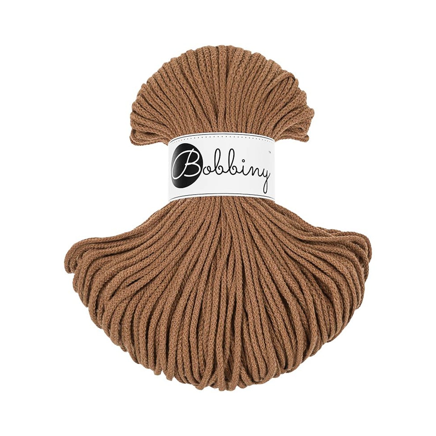 Bobbiny Flechtkordel Caramel Ø 3 mm