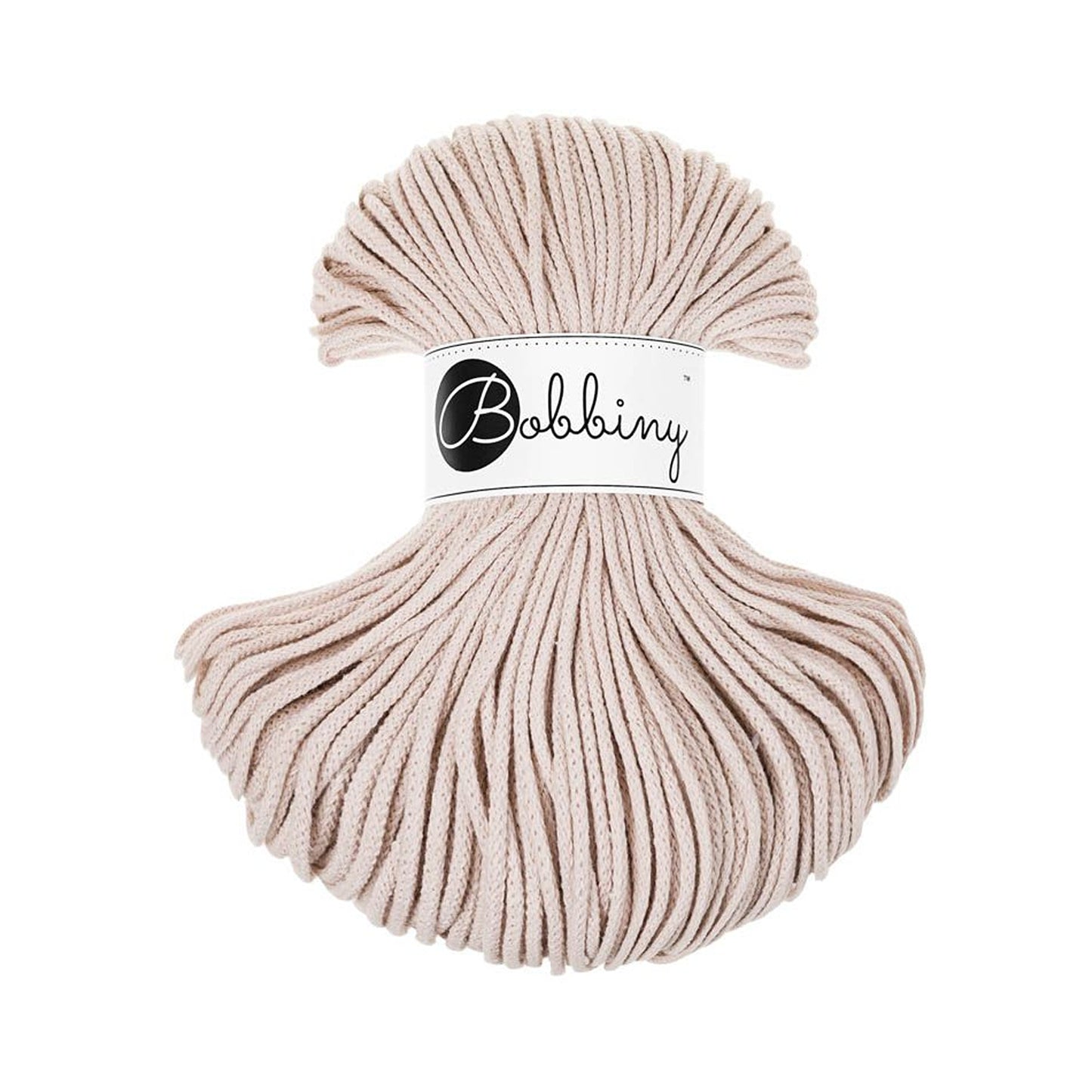 Bobbiny Flechtkordel Nude Ø 3 mm