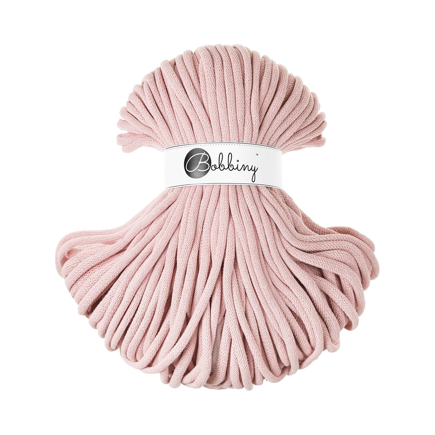 Bobbiny Flechtkordel Pastel Pink Ø 9 mm