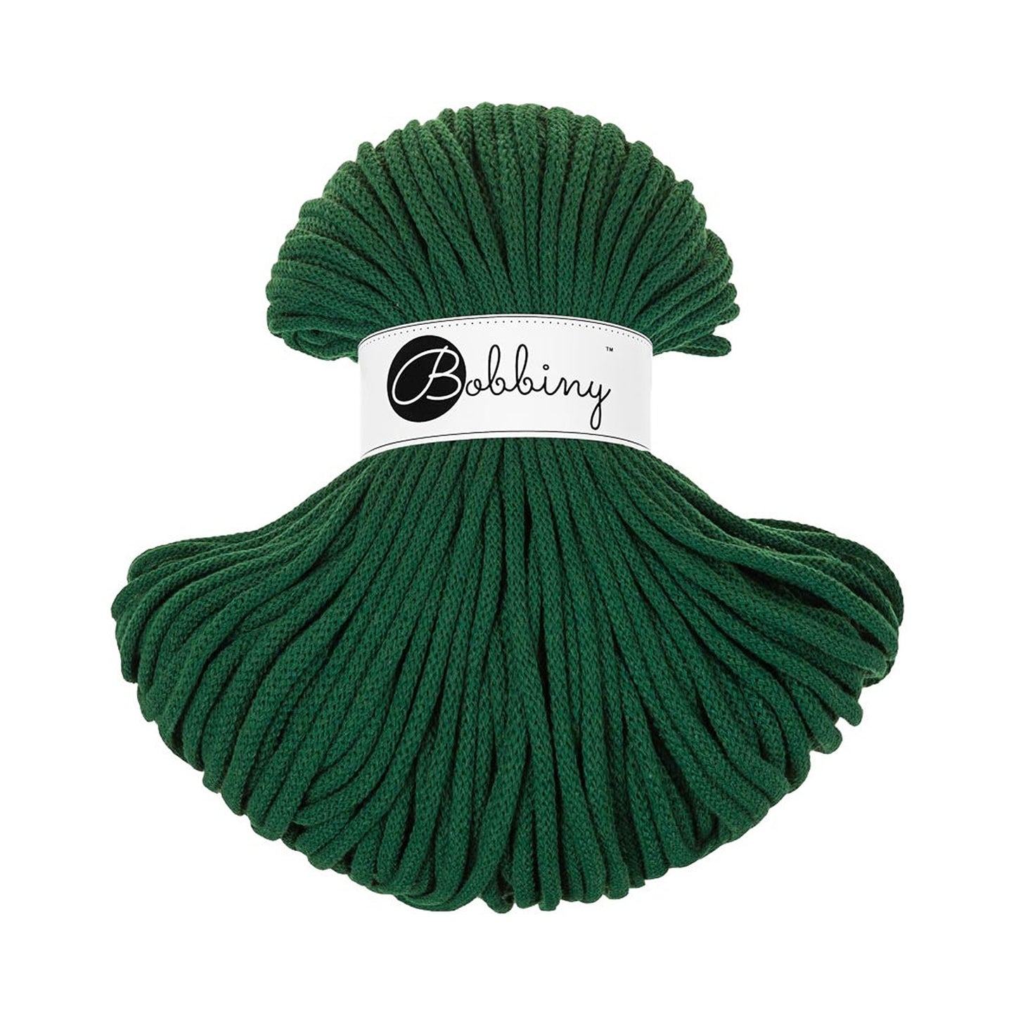 Bobbiny Flechtkordel Pine Green Ø 5 mm
