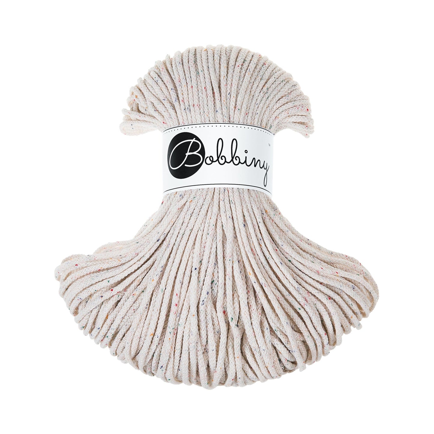 Bobbiny Flechtkordel Rainbow Dust Ø 3 mm