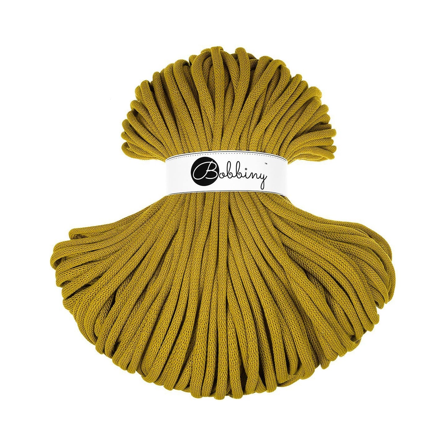 Bobbiny Flechtkordel Spicy Yellow Ø 9 mm