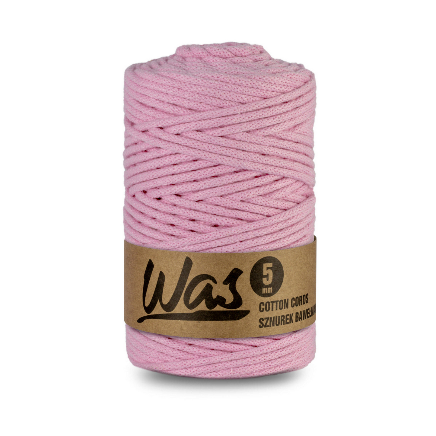 WAS Flechtkordel Pink (090) Ø 5 mm