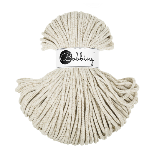Bobbiny Flechtkordel Cashmere Beige Ø 5 mm