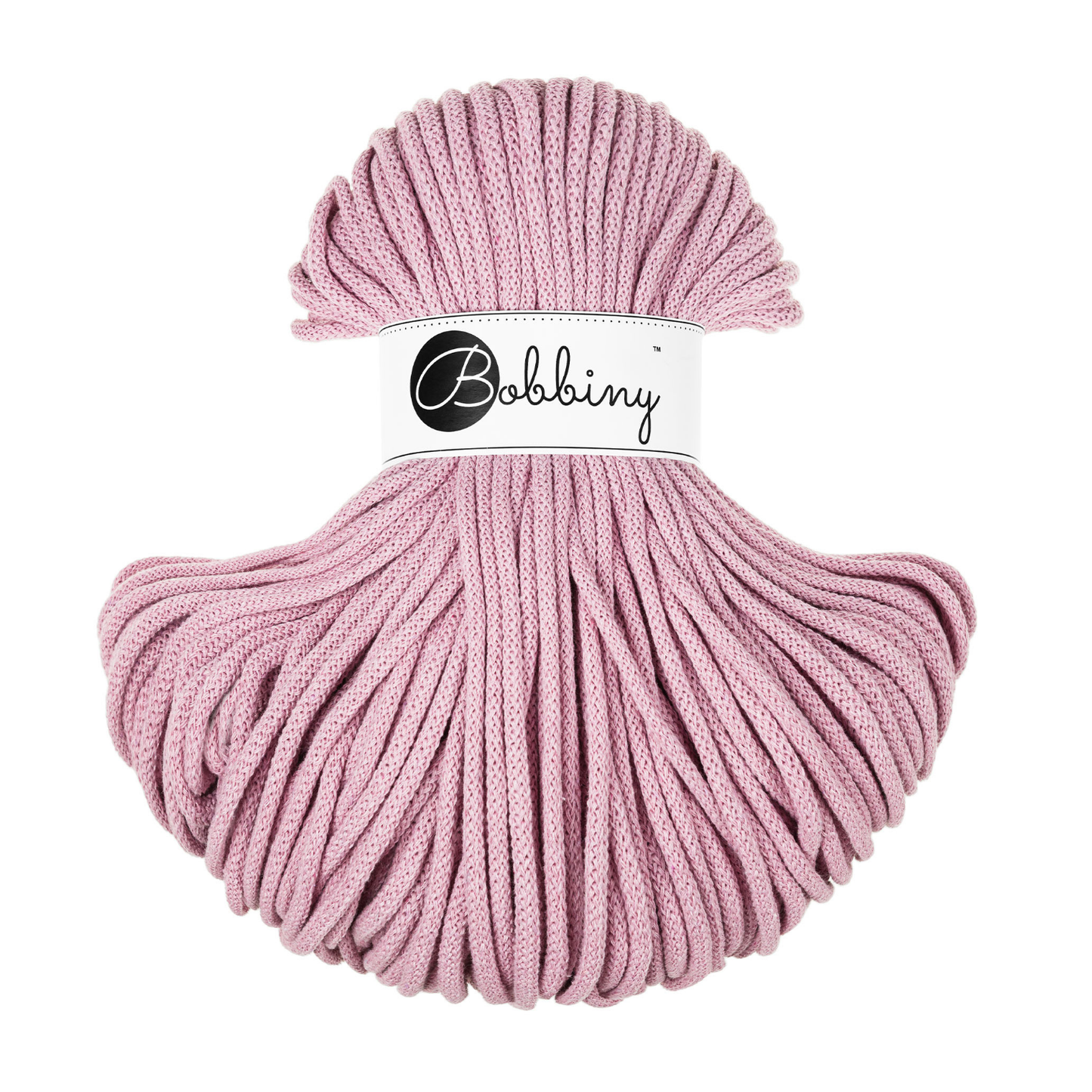 Bobbiny Flechtkordel Dusty Rose Ø 5 mm