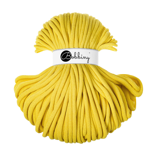 Bobbiny Flechtkordel Canary Yellow Ø 9 mm