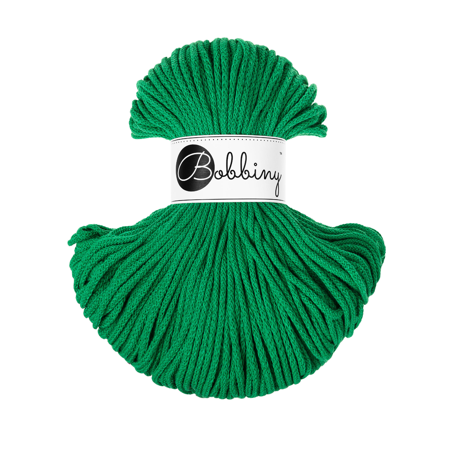 Bobbiny Flechtkordel Jade Green Ø 3 mm