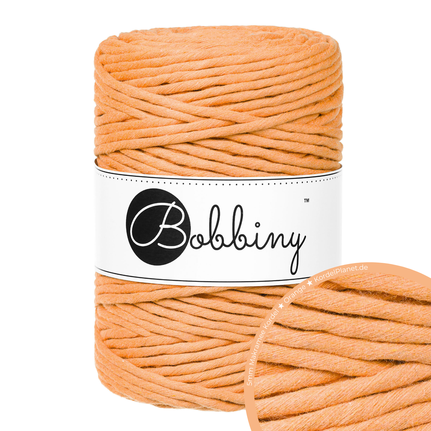 Bobbiny Makramee-Kordeln Ø 5 mm 100m
