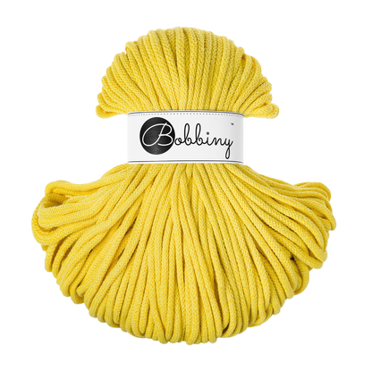 Bobbiny Flechtkordel Canary Yellow Ø 5 mm