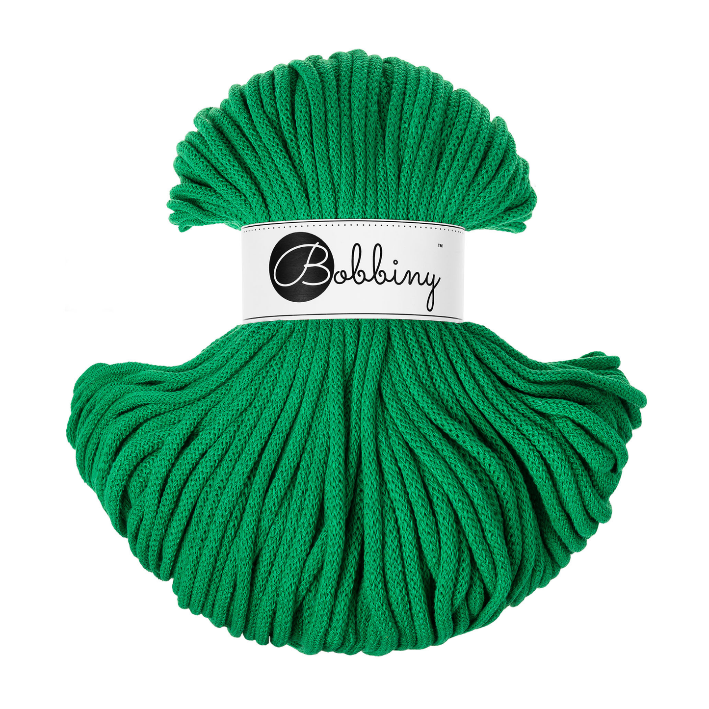 Bobbiny Flechtkordel Jade Green Ø 5 mm