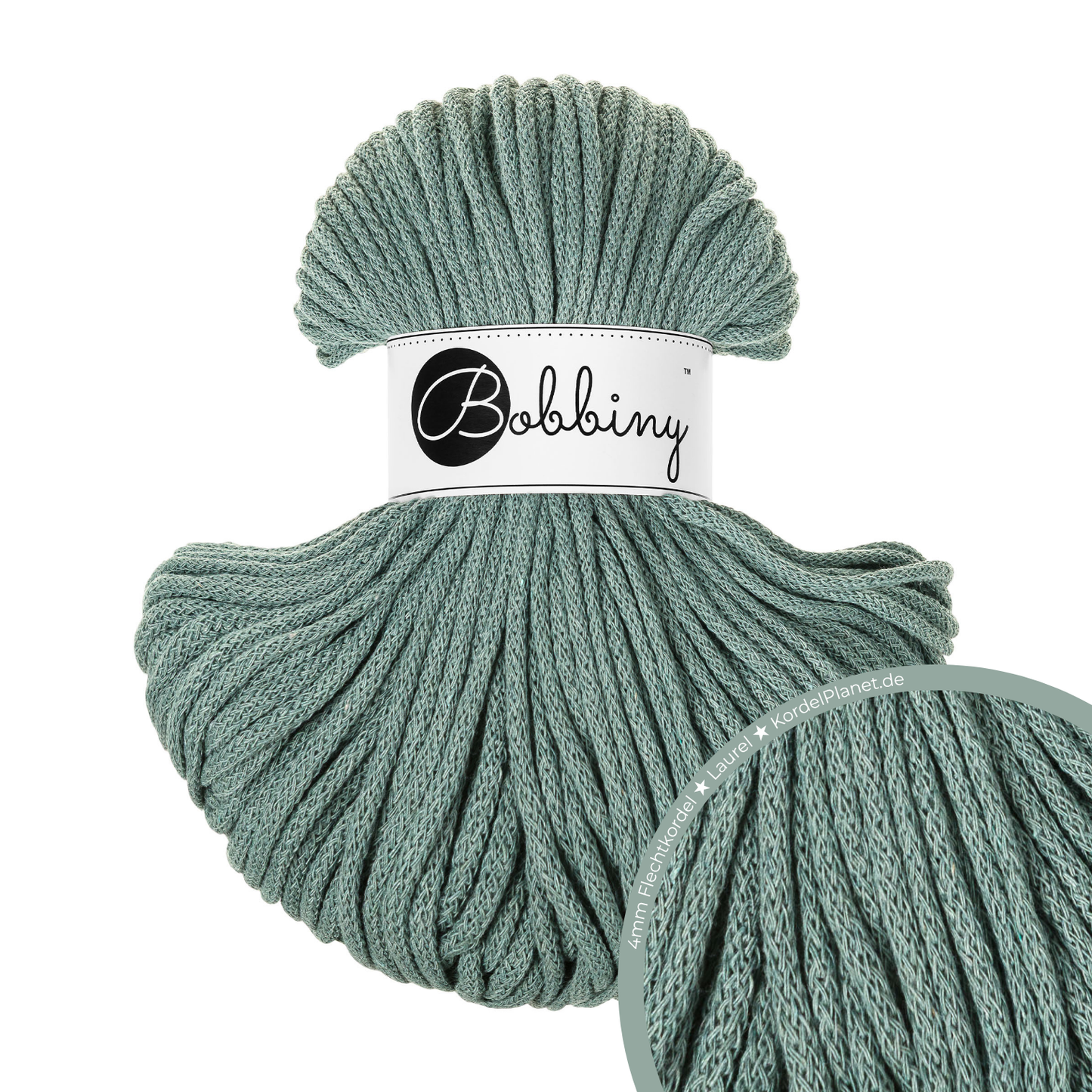 Bobbiny Flechtkordeln Ø 4 mm CLASSIC 100m (Neuheit)