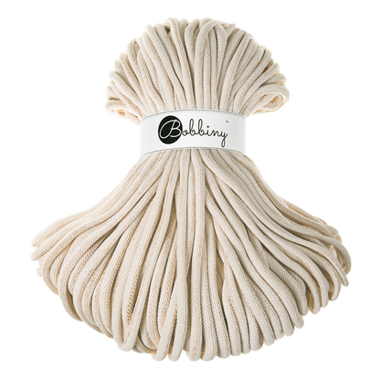 Bobbiny Flechtkordel Golden Natural Ø 9 mm