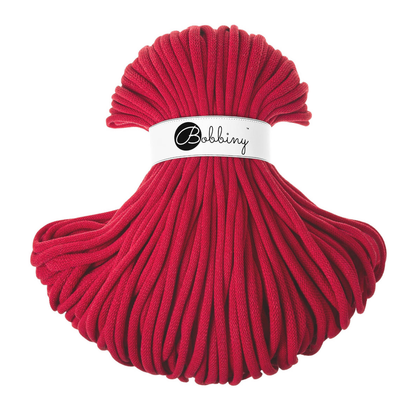 Bobbiny Flechtkordel Classic Red Ø 9 mm
