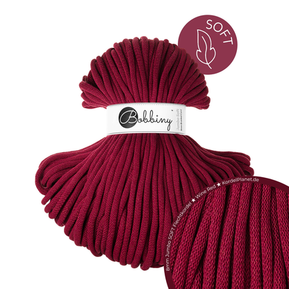 Bobbiny Flechtkordeln Ø 8 mm JUMBO SOFT 100m
