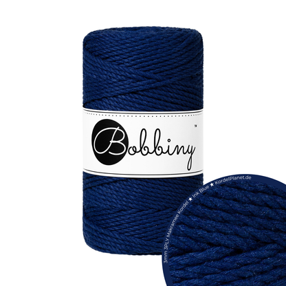 Bobbiny 3PLY Makramee-Kordeln Ø 3 mm 100m