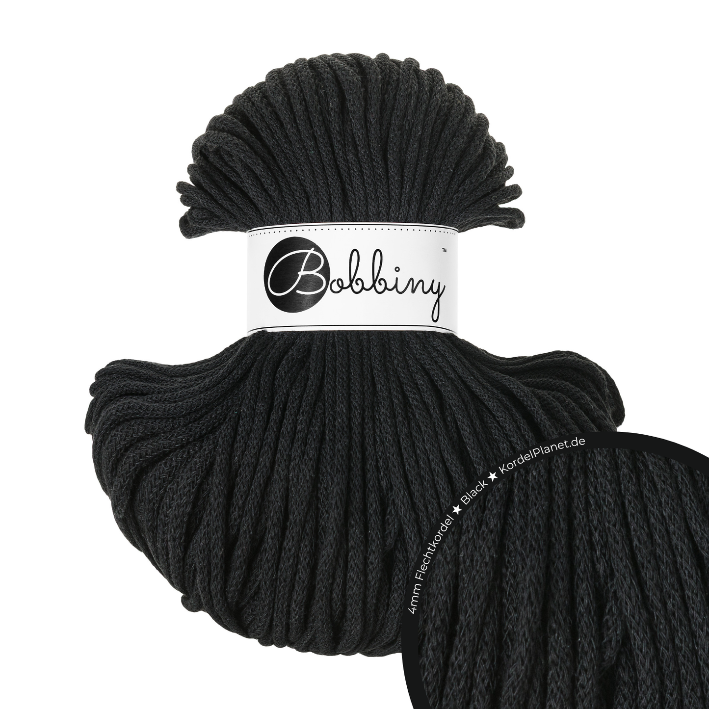 Bobbiny Flechtkordeln Ø 4 mm CLASSIC 100m (Neuheit)