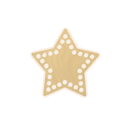 Korbboden Stern 15 cm – für Häkelkörbe & Deko