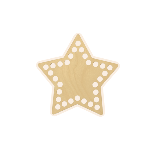 Korbboden Stern 15 cm – für Häkelkörbe & Deko