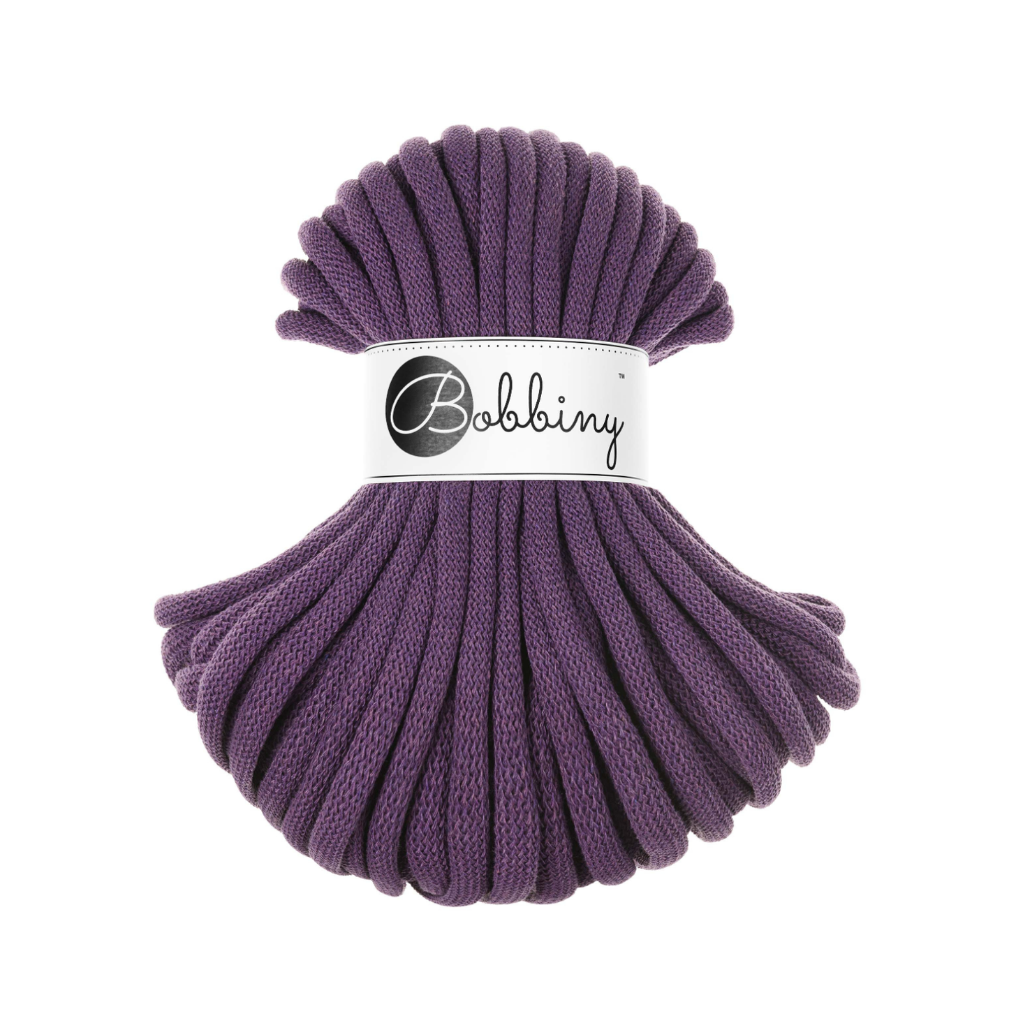 30 Meter - Bobbiny Flechtkordeln Violet Ø 9 mm