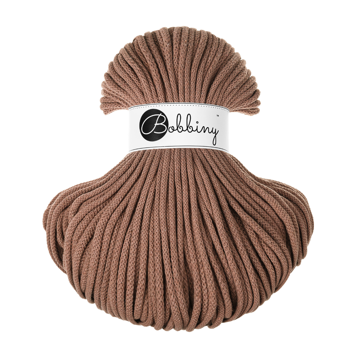 Bobbiny Flechtkordel Mocha Mousse Ø 5 mm