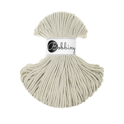 Bobbiny Flechtkordel Pale Olive Ø 3 mm