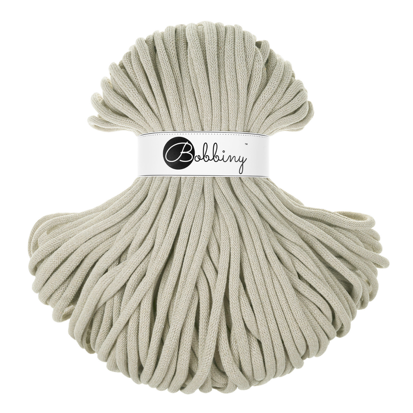 Bobbiny Flechtkordel Pale Olive Ø 9 mm