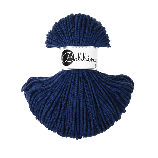 Bobbiny Flechtkordel Ink Blue Ø 3 mm
