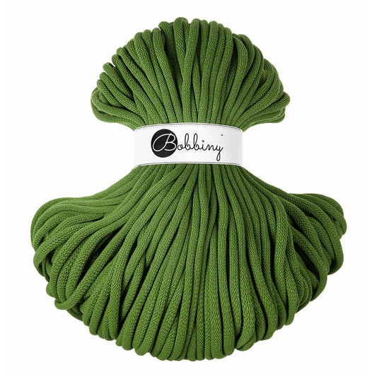 Bobbiny Flechtkordel Moss Green Ø 9 mm