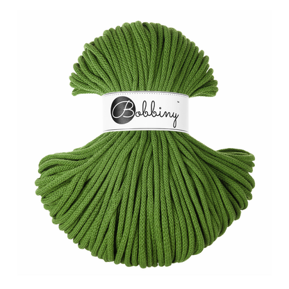 Bobbiny Flechtkordel Moss Green Ø 5 mm