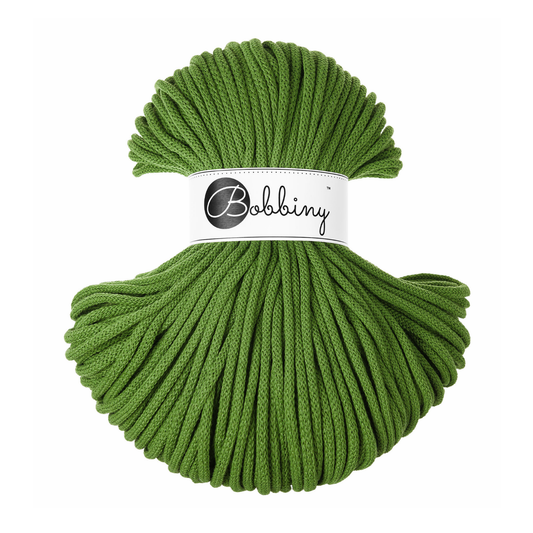 Bobbiny Flechtkordel Moss Green Ø 5 mm