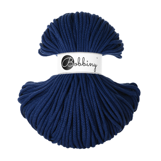 Bobbiny Flechtkordel Ink Blue Ø 5 mm