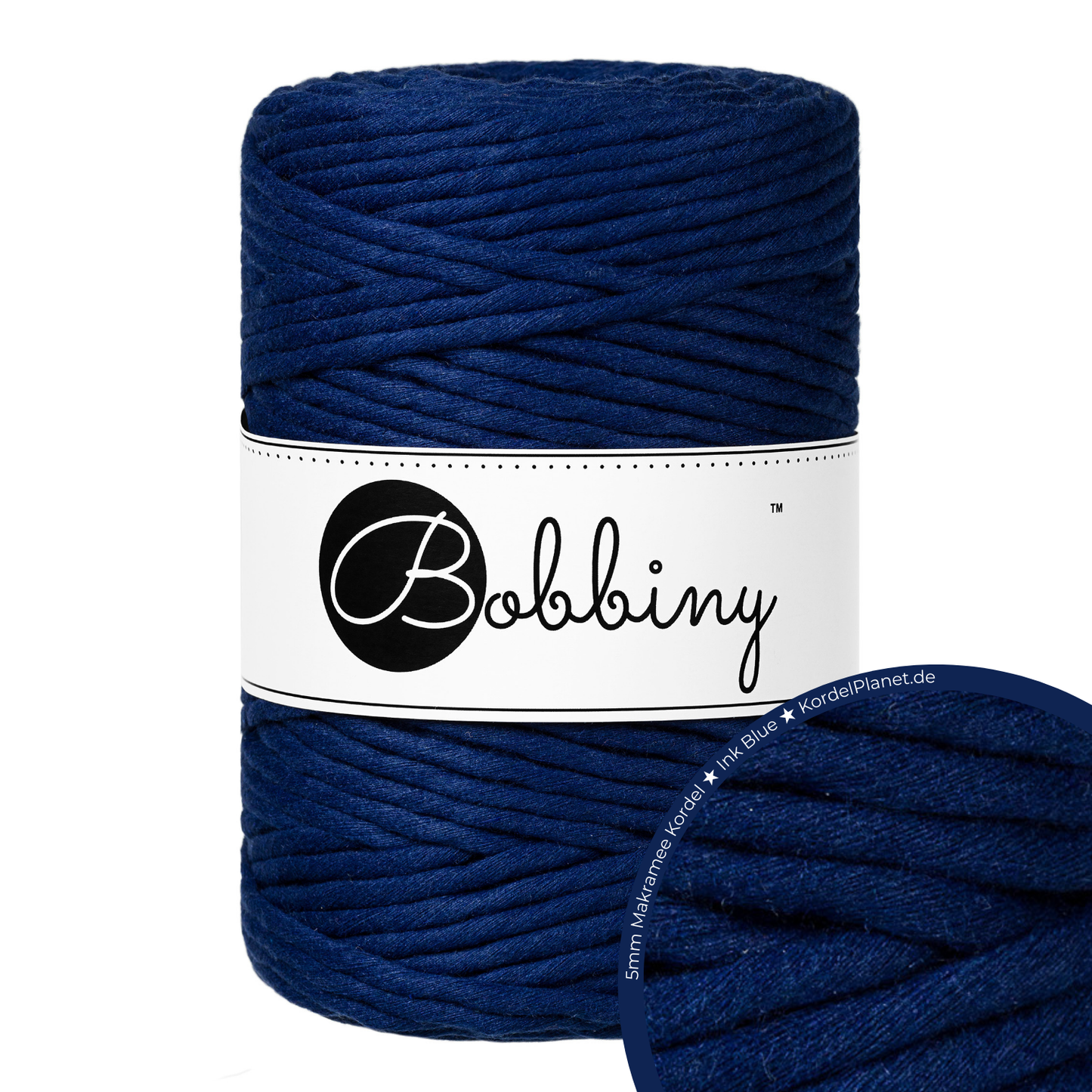 Bobbiny Makramee-Kordeln Ø 5 mm 100m