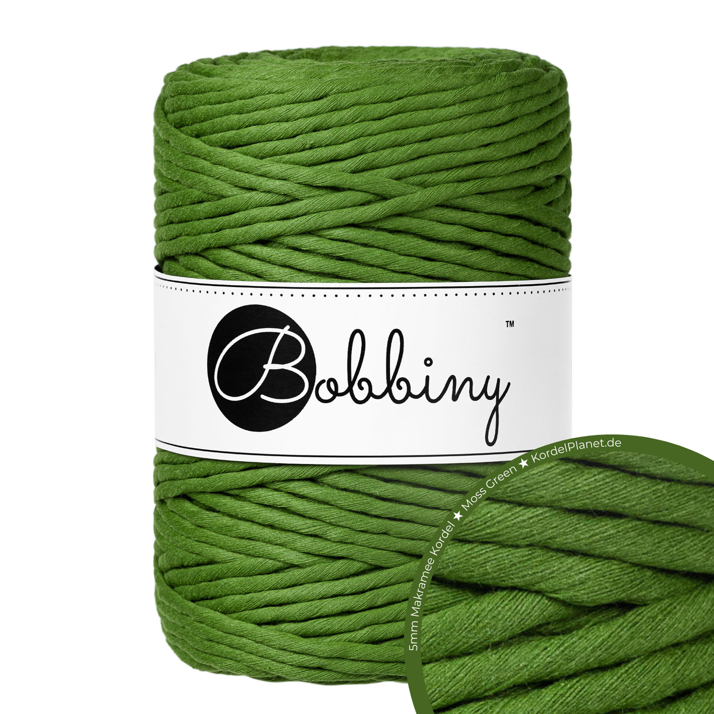 Bobbiny Makramee-Kordeln Ø 5 mm 100m